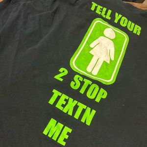 Graphic tee tell your shirt